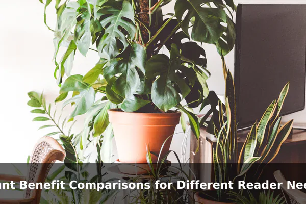 Plant Benefit Comparisons for Different Reader Needs